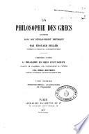 1: Introduction générale, les anciens Ioniens, le Pythagoriciens