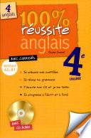 100% de réussite en anglais 4e