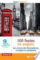 100 fautes en anglais