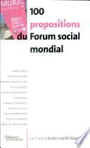 100 propositions du Forum social mondial