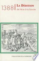 1388, La Dédition de Nice à la Savoie