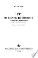1799, un nouveau Jacobinisme