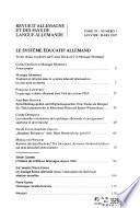 1969 - 1991,2 mit d. Hauptsacht.: Revue d'Allemagne