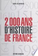 2.000 ans d'histoire de France : L'Histoire au galop