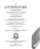 2. ptie. Depuis la mort de Louis XIV jusqu'aux premiers temps de la révolution française (1715-1790) 1875