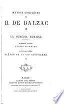2. Splendeurs et misères de courtisanes: 1. ptie. Comment aiment les filles. 2. ptie. À combien l'amour revient aux vieillards. 3. ptie. Ou mènent les mauvais chemins. 4. ptie. La dernière incarnation de Vautrin