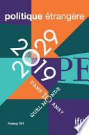 2019-2029 : quel monde dans 10 ans ?