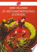 25 métamorphoses d'Ovide