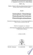 2nd International Symposium of Chemotherapy, Naples, 1961: Antineoplastic chemotherapy