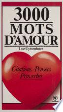 3000 mots d'amour