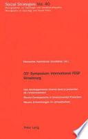33 E Symposium International FESF Strasbourg
