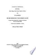 35 années de recherche et de spiritualité