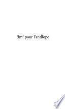 3m2 pour l'antilope