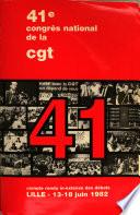 41e congrès national de la CGT