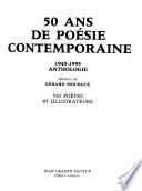50 ans de poésie contemporaine