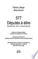 577 députés à élire