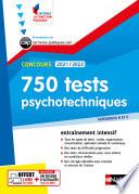 750 tests psychotechniques - Concours 2021/2022 - Catégories B et C N° 43 (IFP) E-PUB 2021