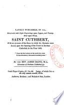 A Brief account of Durham cathedral with notices of the castle, university, city churches, &c