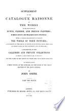 A catalogue raisonné of the works of the most eminent Dutch, Flemish, and French painters ...