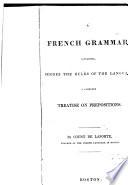 A French Grammar