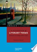 A handbook of literary terms - Introduction au vocabulaire littéraire anglais