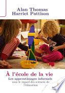 À l'école de la vie
