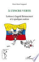 À l'encre verte