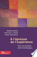 A l'épreuve de l'experience