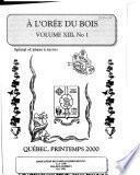 À L'orée Du Bois