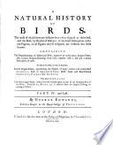 A Natural History of Uncommon Birds,