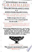 A New Double Grammar French-English and English-French