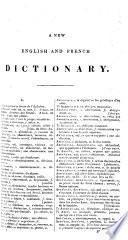 A New French and English Dictionary