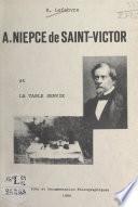 A. Niepce de Saint-Victor et La table servie