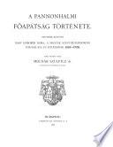 A Pannonhalmi Szent-Benedek-rend története
