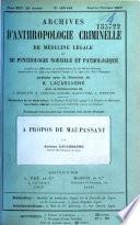 A propos de Maupassant