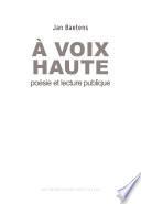 A voix haute