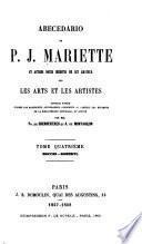 Abecedario de P. J. Mariette et autres notes inédites de cet amateur sur les arts et les artists: Mocchi-Robberti