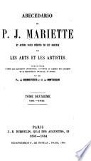 Abecedario de P.J. Mariette