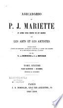 Abecedario de P.J. Mariette
