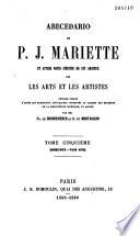 Abecedario de P.J. Mariette
