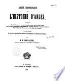 Abrégé chronologique de l'histoire d'Arles