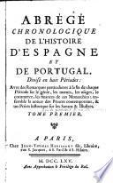 Abrégé chronologique de l'histoire d'Espagne et de Portugal
