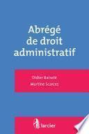Abrégé de droit administratif