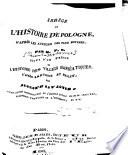 Abrégé de l'histoire de Pologne, par M. P. D. [Parent-Desbarres], suivi d'un précis de l'histoire des villes hanséatiques, d'après Sartorius et Mallet, par Auguste Savagner