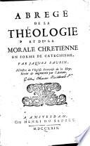 Abregé de la théologie