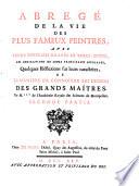 Abrégé de la vie des plus fameux peintres [by A.J. Dézallier d'Argenville]. 2pt. [With]
