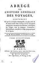 Abrégé l'histoire générale des voyages [of A.F. Prévost d'Exiles].
