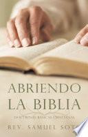 Livre Abriendo La Biblia