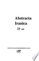 Abstracta Iranica