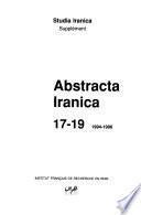 Abstracta Iranica